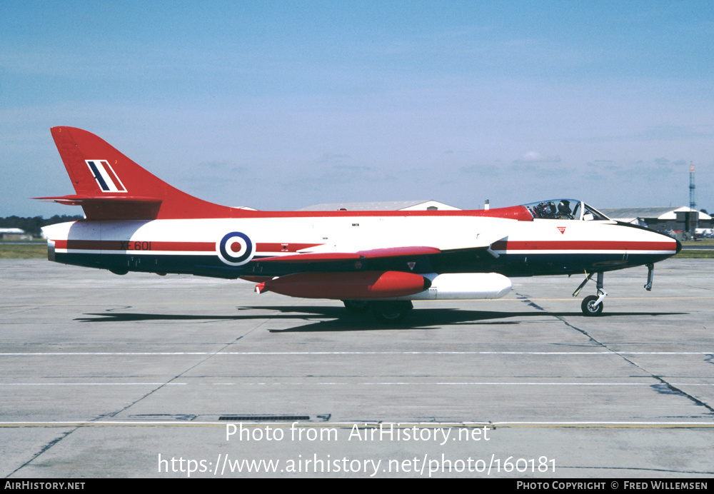 Aircraft Photo of XE601 | Hawker Hunter FGA9 | UK - Air Force | AirHistory.net #160181