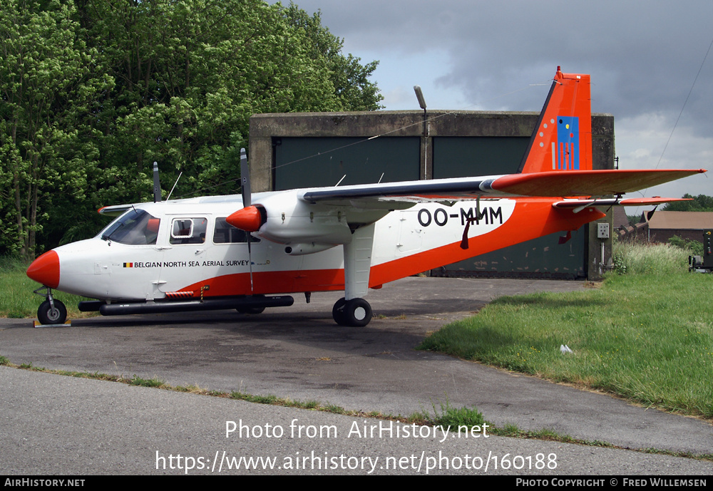 Aircraft Photo of OO-MMM | Britten-Norman BN-2A-21 Islander | Belgian North Sea Aerial Survey | AirHistory.net #160188