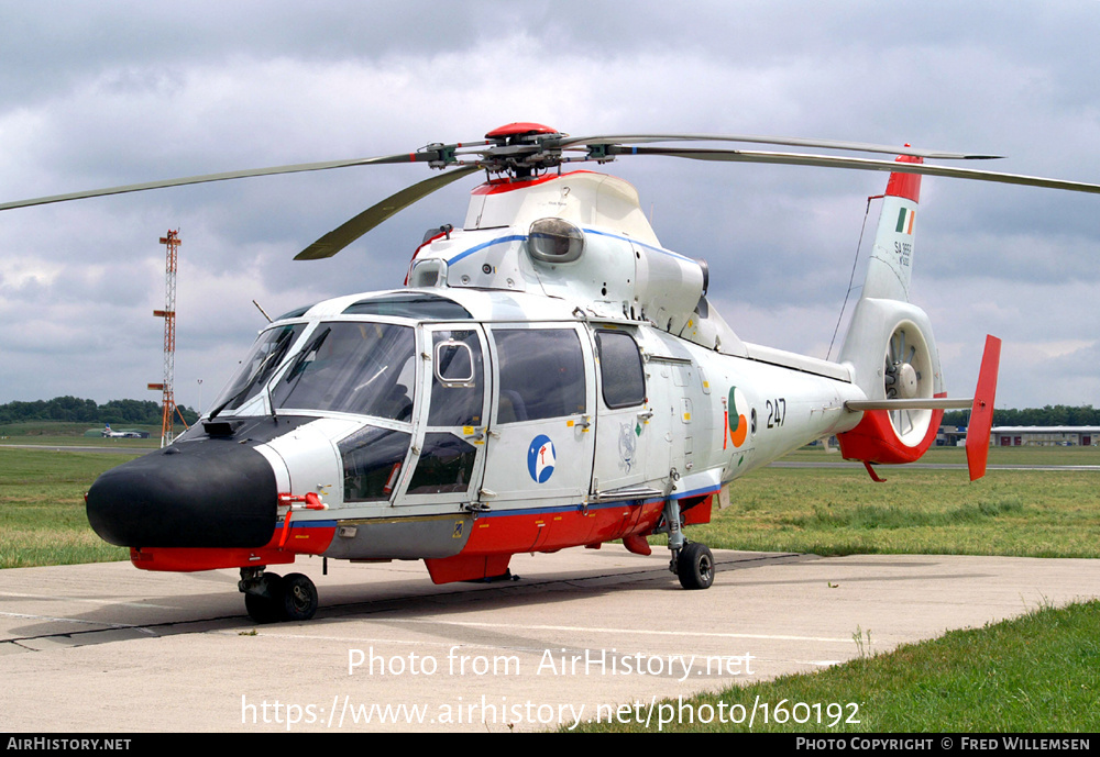 Aircraft Photo of 247 | Aerospatiale SA-365F Dauphin 2 | Ireland - Air Force | AirHistory.net #160192