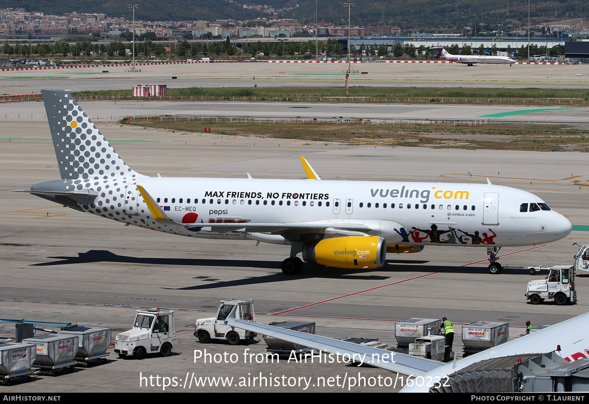 Aircraft Photo of EC-MEQ | Airbus A320-232 | Vueling Airlines | AirHistory.net #160232