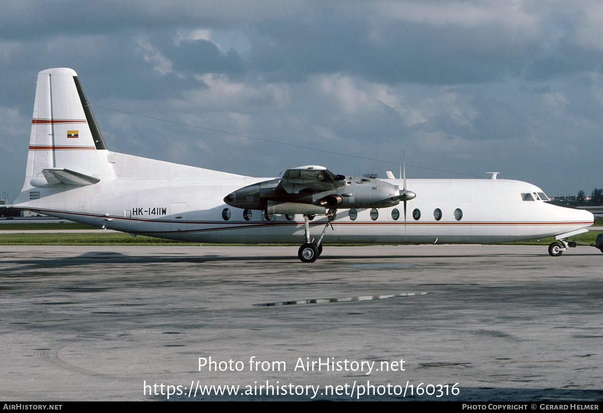 Aircraft Photo of HK-1411W | Fairchild Hiller FH-227D | AirHistory.net #160316