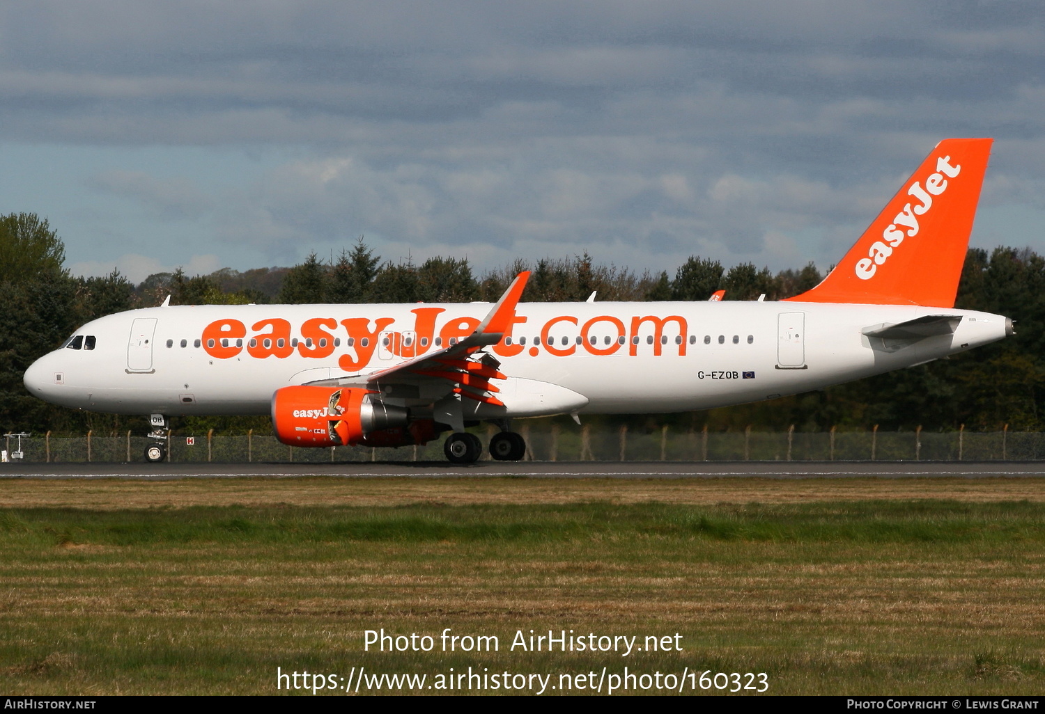 Aircraft Photo of G-EZOB | Airbus A320-214 | EasyJet | AirHistory.net #160323