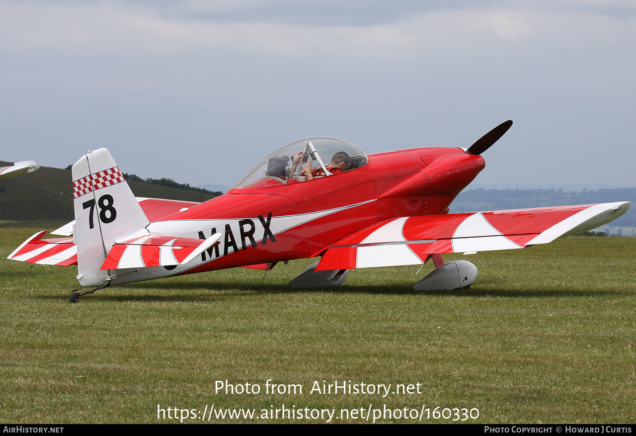 Aircraft Photo of G-MARX | Van's RV-4 | AirHistory.net #160330