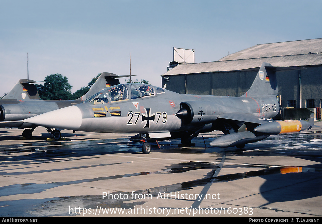 Aircraft Photo of 2779 | Lockheed TF-104G Starfighter | Germany - Navy | AirHistory.net #160383