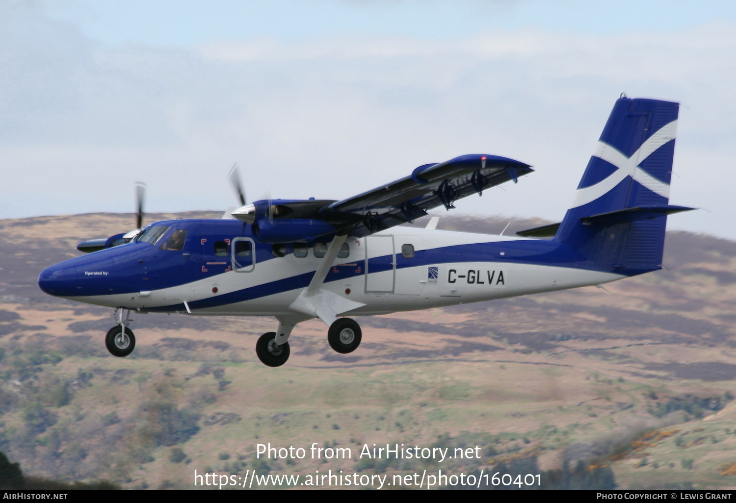 Aircraft Photo of C-GLVA | Viking DHC-6-400 Twin Otter | Transport Scotland | AirHistory.net #160401