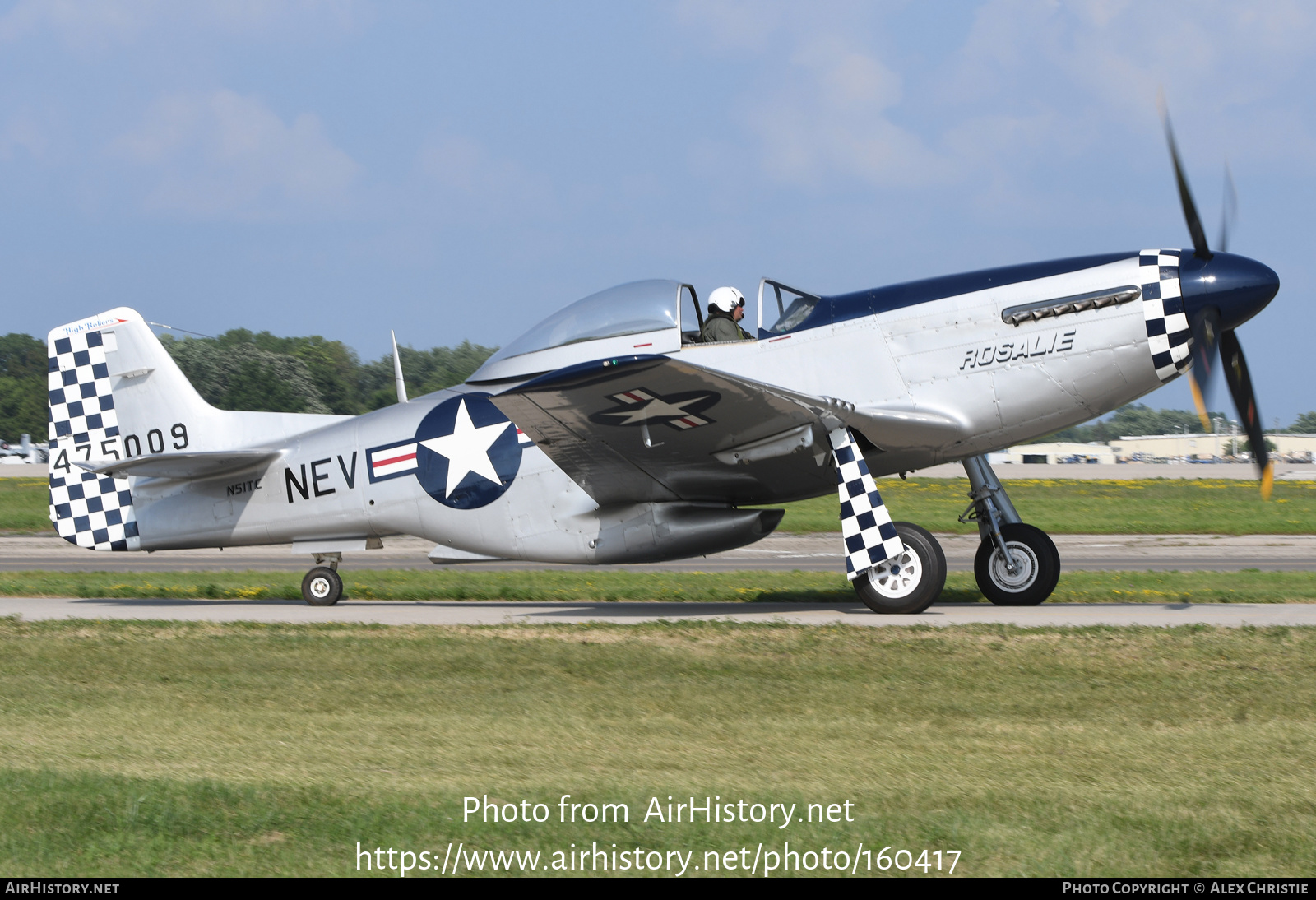 Aircraft Photo of N51TC / 475009 | North American P-51D Mustang | USA - Air Force | AirHistory.net #160417