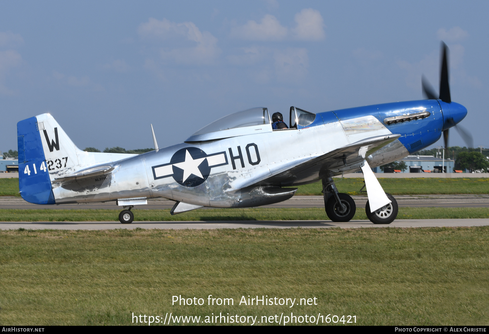 Aircraft Photo of N51VL / NL51VL / 414237 | North American P-51D Mustang | USA - Air Force | AirHistory.net #160421