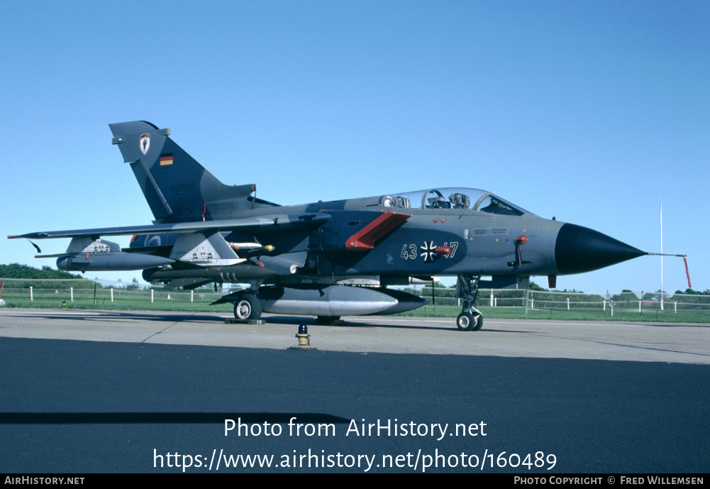 Aircraft Photo of 4347 | Panavia Tornado IDS | Germany - Navy | AirHistory.net #160489