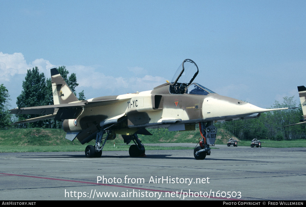 Aircraft Photo of A107 | Sepecat Jaguar A | France - Air Force | AirHistory.net #160503