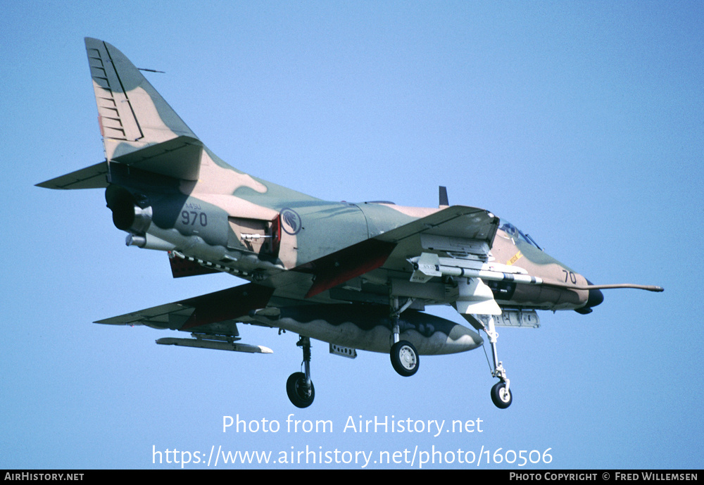 Aircraft Photo of 970 | Douglas A-4SU Skyhawk | Singapore - Air Force | AirHistory.net #160506