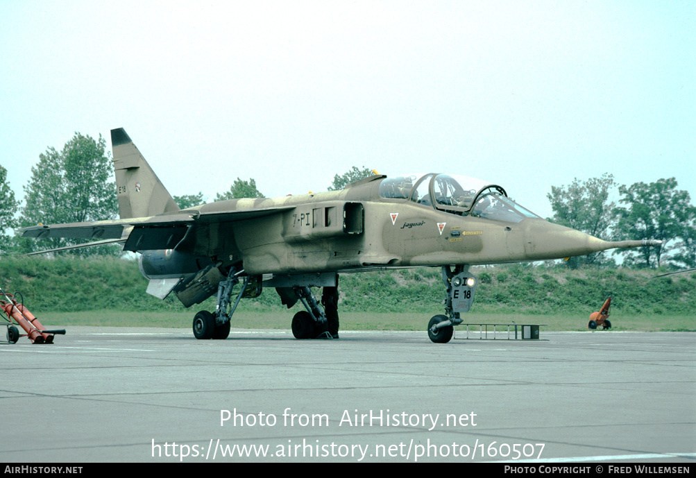 Aircraft Photo of E18 | Sepecat Jaguar E | France - Air Force | AirHistory.net #160507