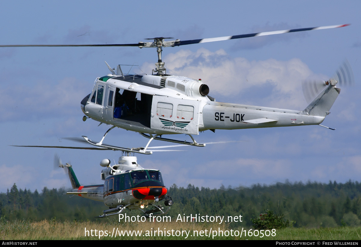 Aircraft Photo of SE-JOK | Bell UH-1H Iroquois | Agrolentopalvelu - Agro Flight Service | AirHistory.net #160508