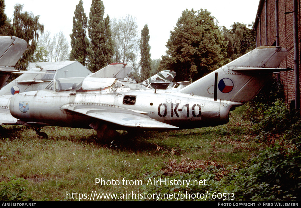 Aircraft Photo of OK-010 / OK-10 | Aero CS-102 (MiG-15UTI) | VZLU - Výzkumný a Zkušební Letecký Ústav | AirHistory.net #160513