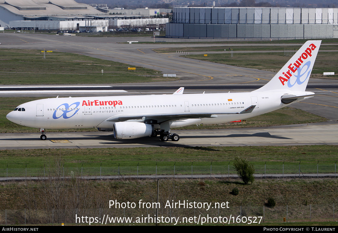 Aircraft Photo of 5B-DBS | Airbus A330-243 | Air Europa | AirHistory.net #160527