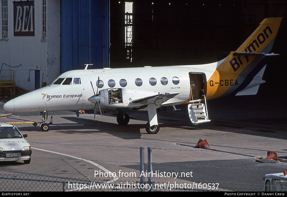 Aircraft Photo of G-CBEA | British Aerospace BAe-3102 Jetstream 31 | Brymon European Airways | AirHistory.net #160537