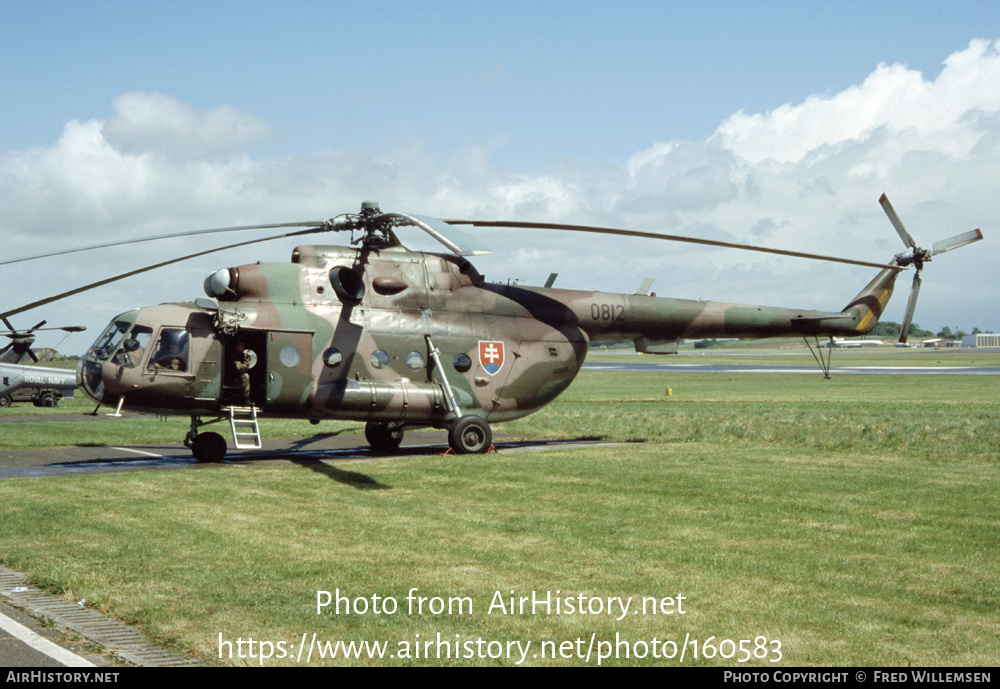 Aircraft Photo of 0812 | Mil Mi-17 | Slovakia - Air Force | AirHistory.net #160583