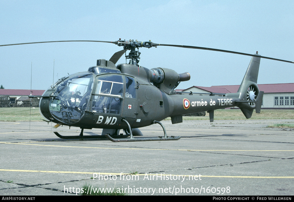 Aircraft Photo of 1037 | Aerospatiale SA-341F Gazelle | France - Army | AirHistory.net #160598