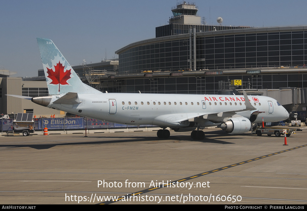 Aircraft Photo of C-FMZW | Embraer 190AR (ERJ-190-100IGW) | AirHistory.net #160650