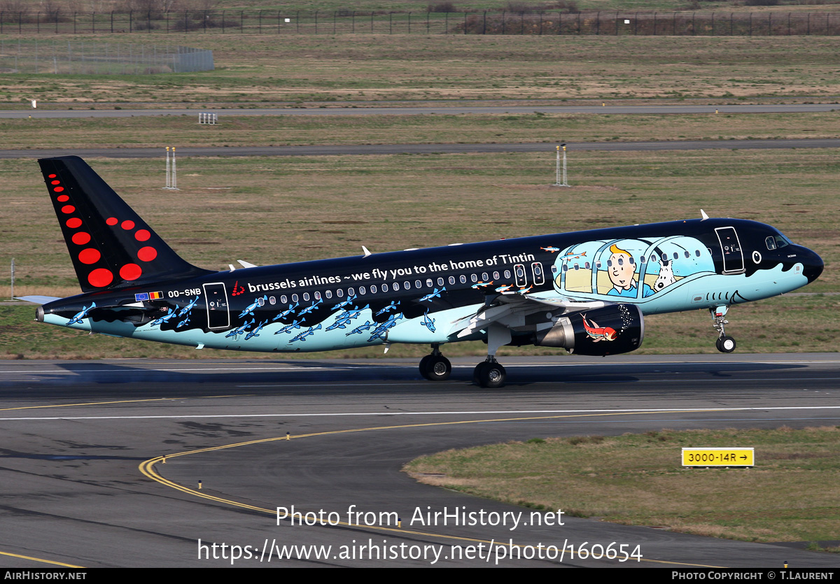 Aircraft Photo of OO-SNB | Airbus A320-214 | Brussels Airlines | AirHistory.net #160654