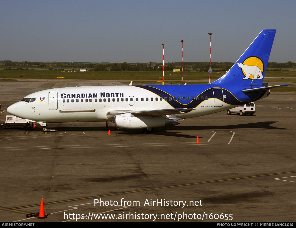 Aircraft Photo of C-GNDU | Boeing 737-242C/Adv | Canadian North | AirHistory.net #160655