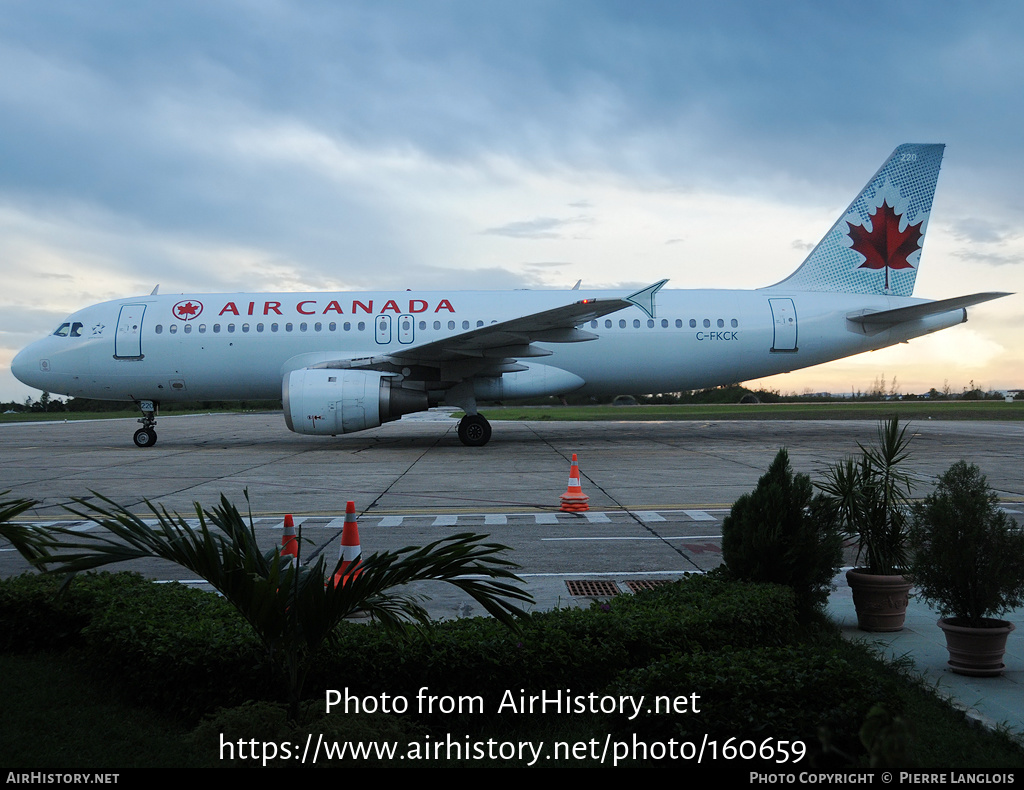 Aircraft Photo of C-FKCK | Airbus A320-211 | Air Canada | AirHistory.net #160659