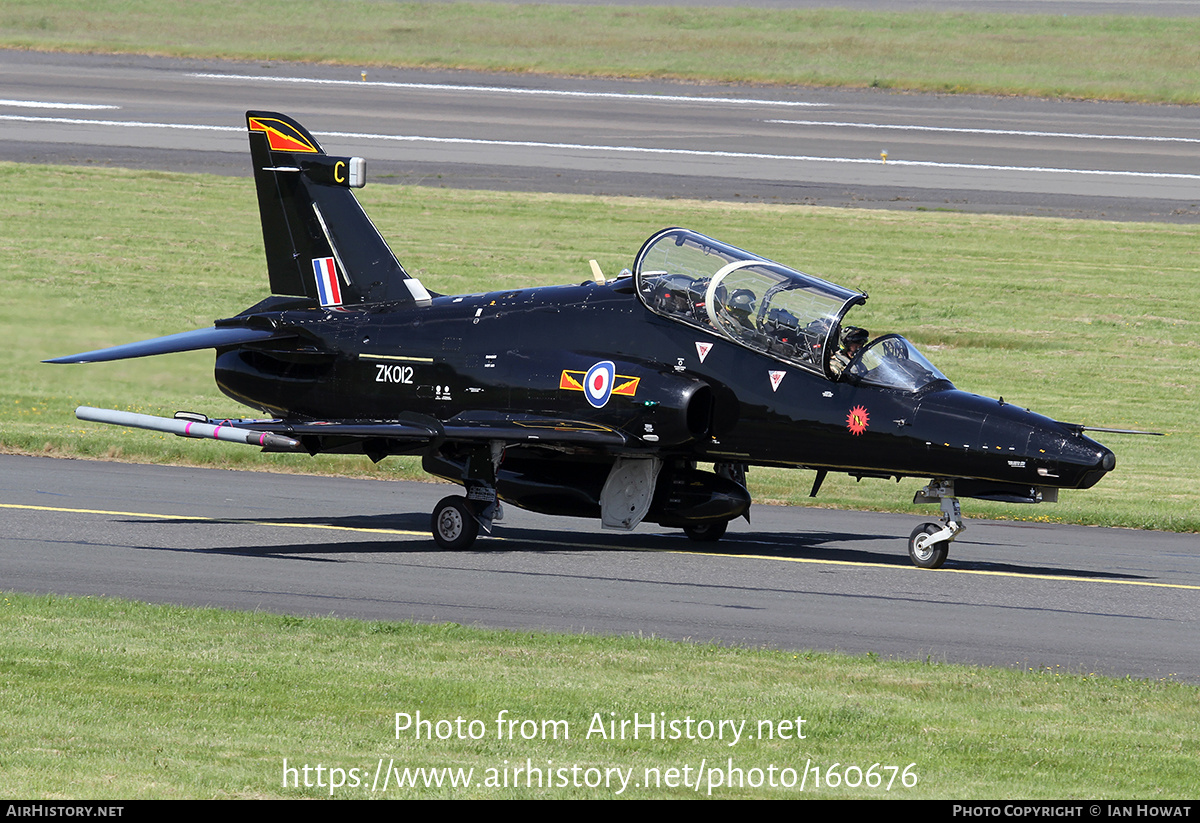 Aircraft Photo of ZK012 | BAE Systems Hawk T2 | UK - Air Force | AirHistory.net #160676