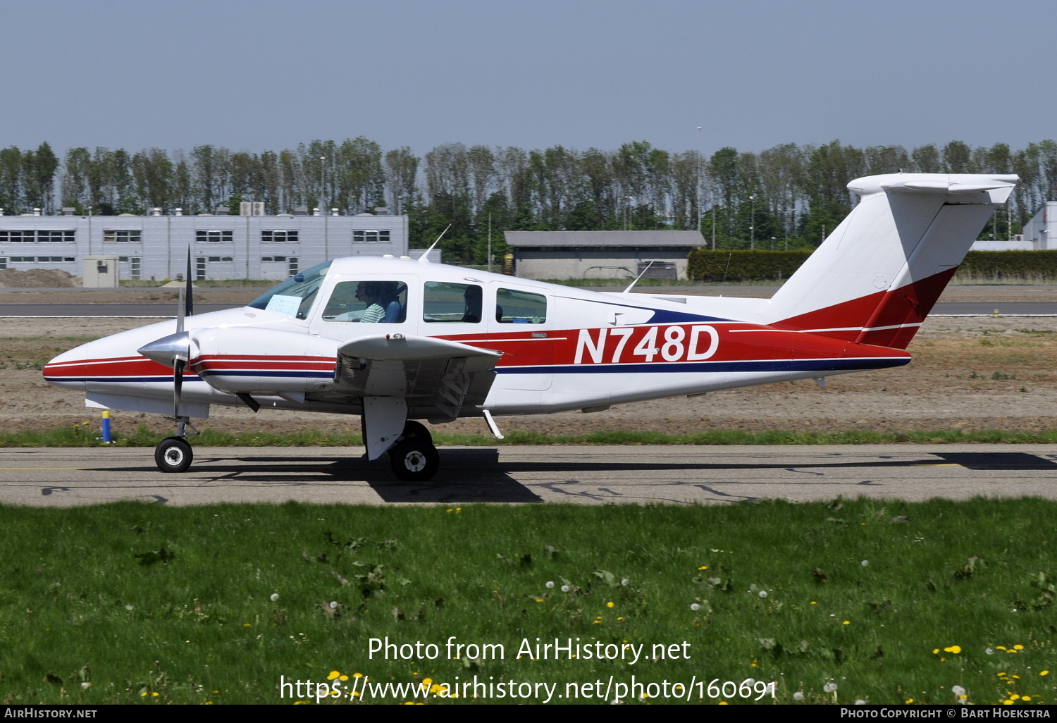 Aircraft Photo of N748D | Beech 76 Duchess | AirHistory.net #160691