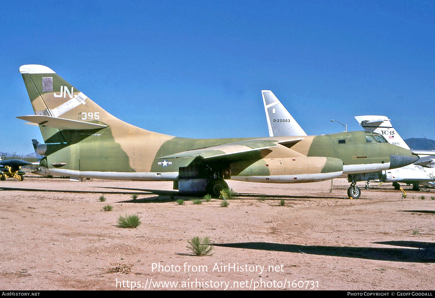 Aircraft Photo of 55-395 / AF55-395 | Douglas WB-66D Destroyer | USA - Air Force | AirHistory.net #160731