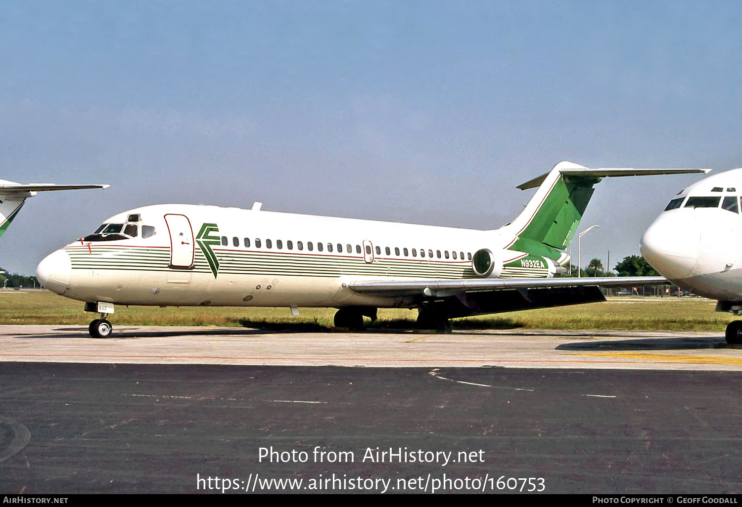 Aircraft Photo of N932EA | Douglas DC-9-14 | AirHistory.net #160753