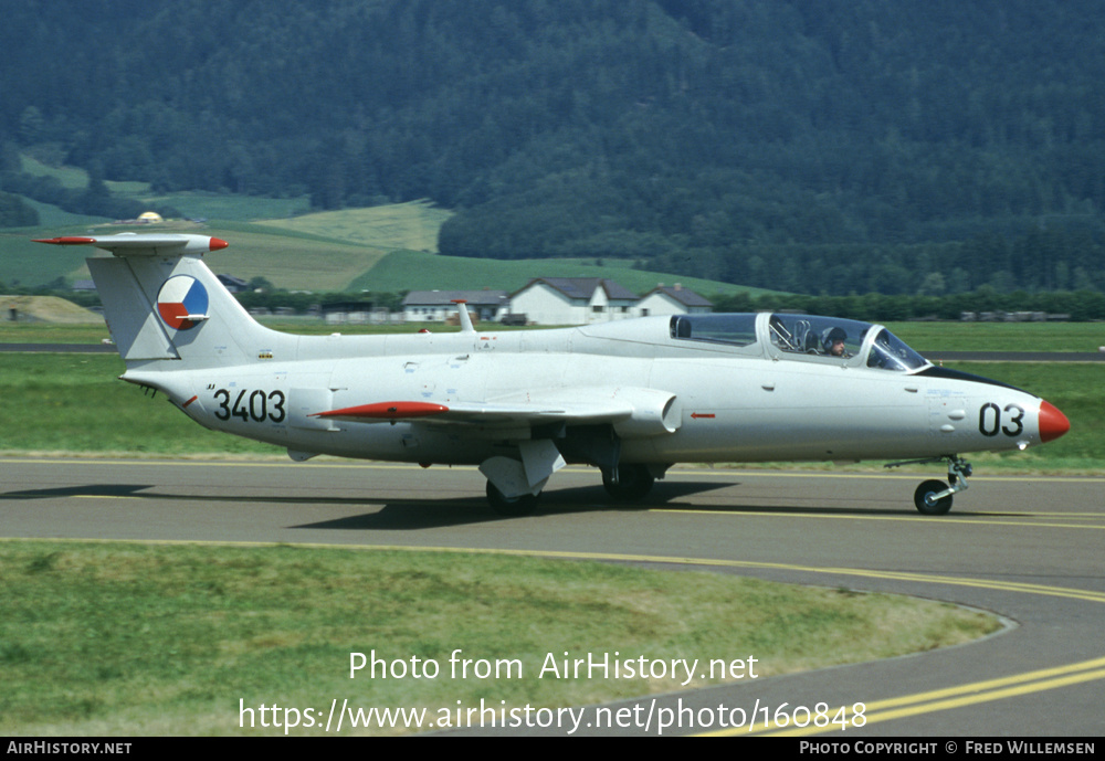 Aircraft Photo of 3403 | Aero L-29 Delfin | Czechia - Air Force | AirHistory.net #160848