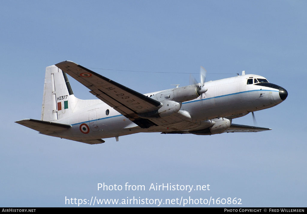 Aircraft Photo of H-2377 | Hindustan HAL-748 Srs2/247 | India - Air Force | AirHistory.net #160862