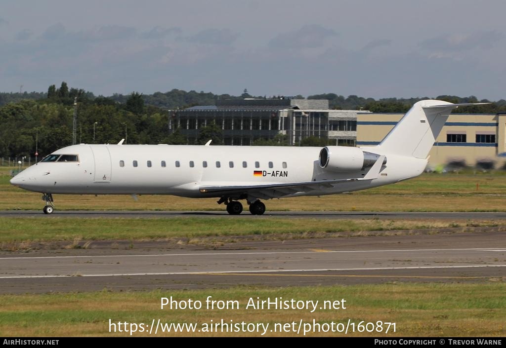 Aircraft Photo of D-AFAN | Bombardier Challenger 850 (CRJ-200SE/CL-600-2B19) | AirHistory.net #160871