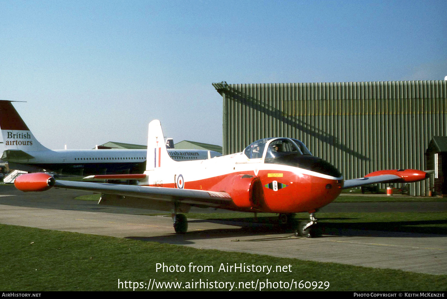 Aircraft Photo of XM349 | Hunting P.84 Jet Provost T3A | UK - Air Force | AirHistory.net #160929