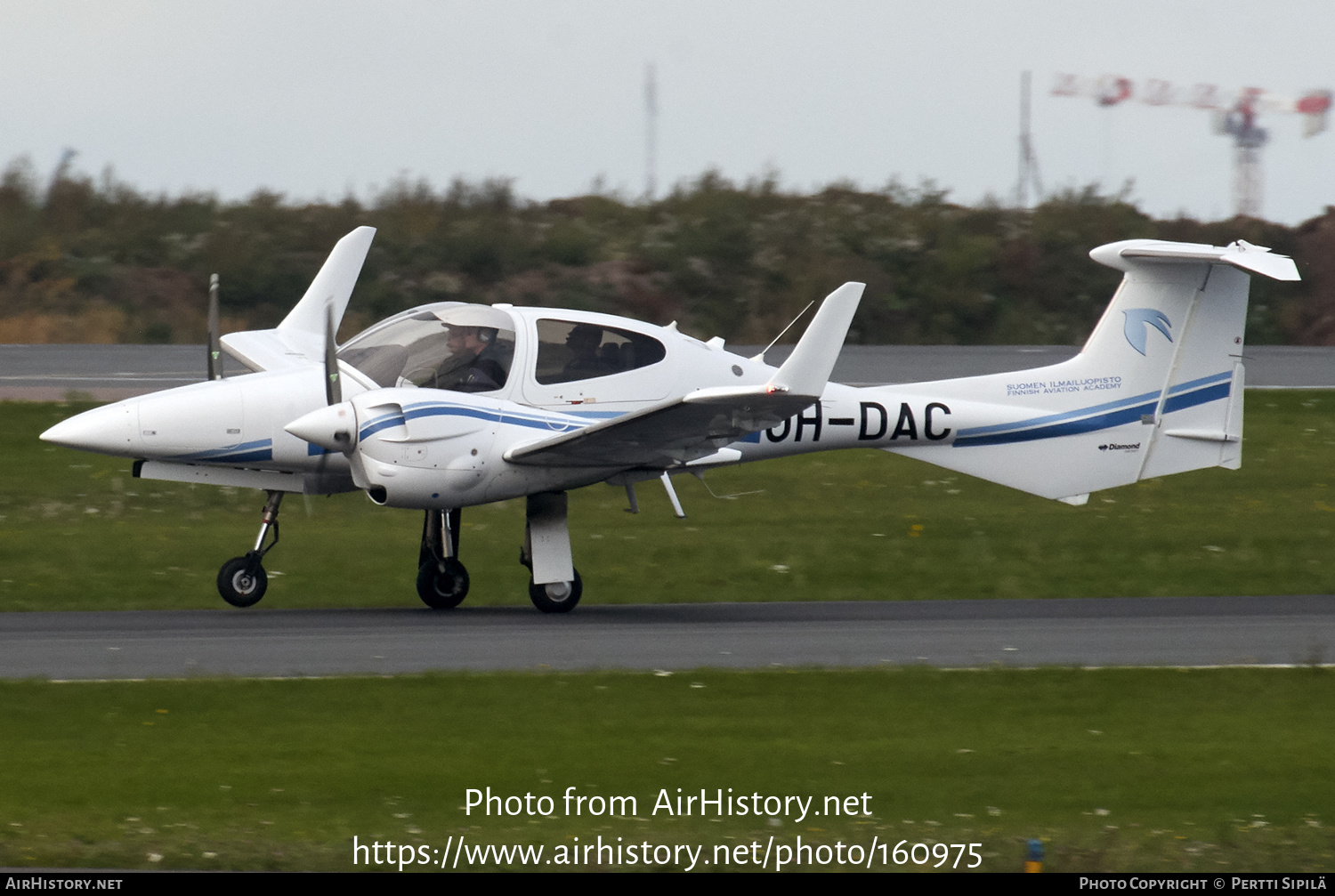 Aircraft Photo of OH-DAC | Diamond DA42 NG Twin Star | Suomen Ilmailuopisto - Finnish Aviation Academy | AirHistory.net #160975