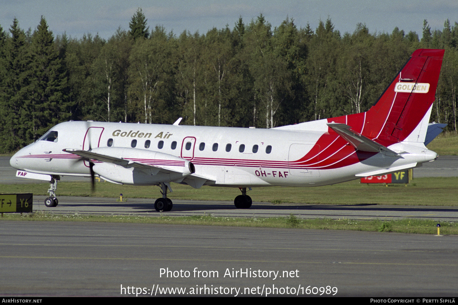 Aircraft Photo of OH-FAF | Saab 340B | Golden Air | AirHistory.net #160989