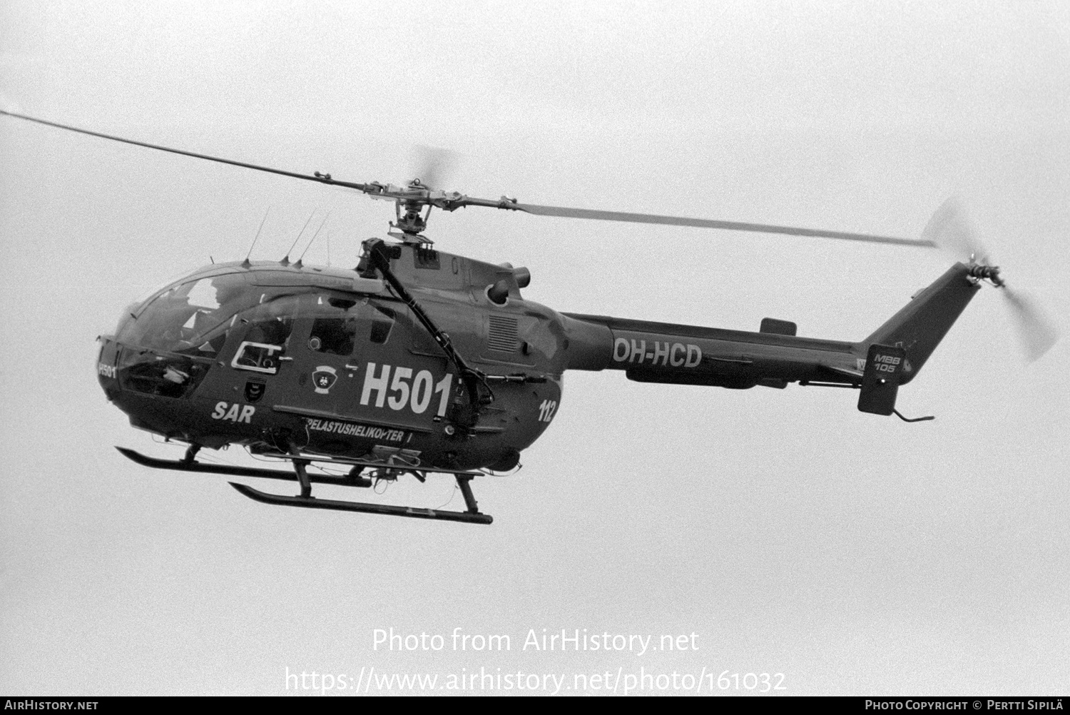 Aircraft Photo of OH-HCD | MBB BO-105CBS | Copterline | AirHistory.net #161032