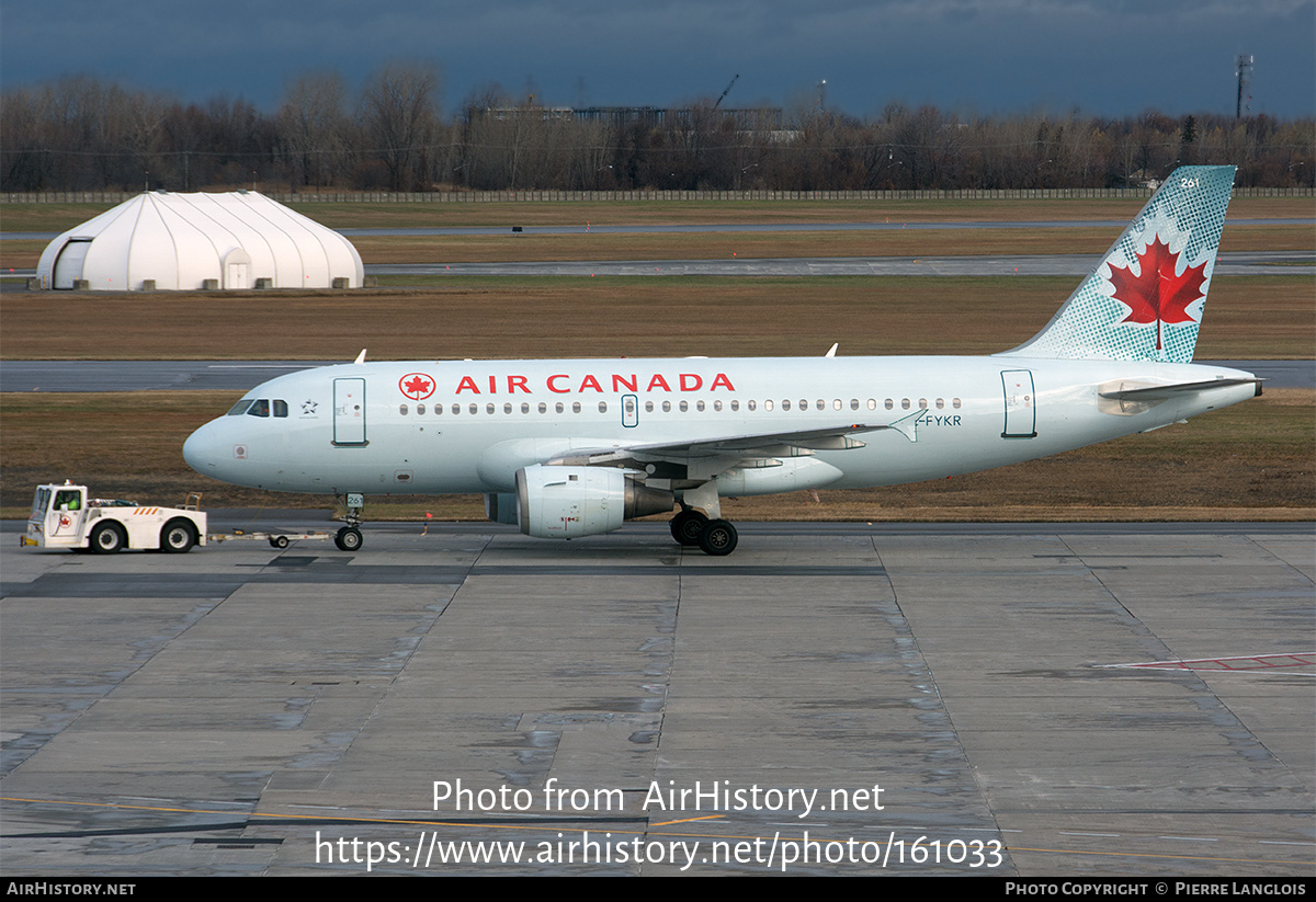 Aircraft Photo of C-FYKR | Airbus A319-114 | Air Canada | AirHistory.net #161033