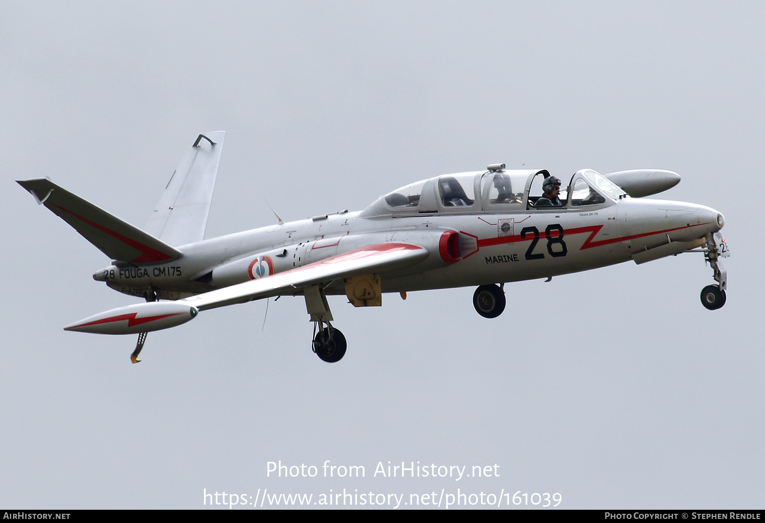 Aircraft Photo of F-AZPF / 28 | Fouga CM-175 Zéphyr | France - Navy | AirHistory.net #161039