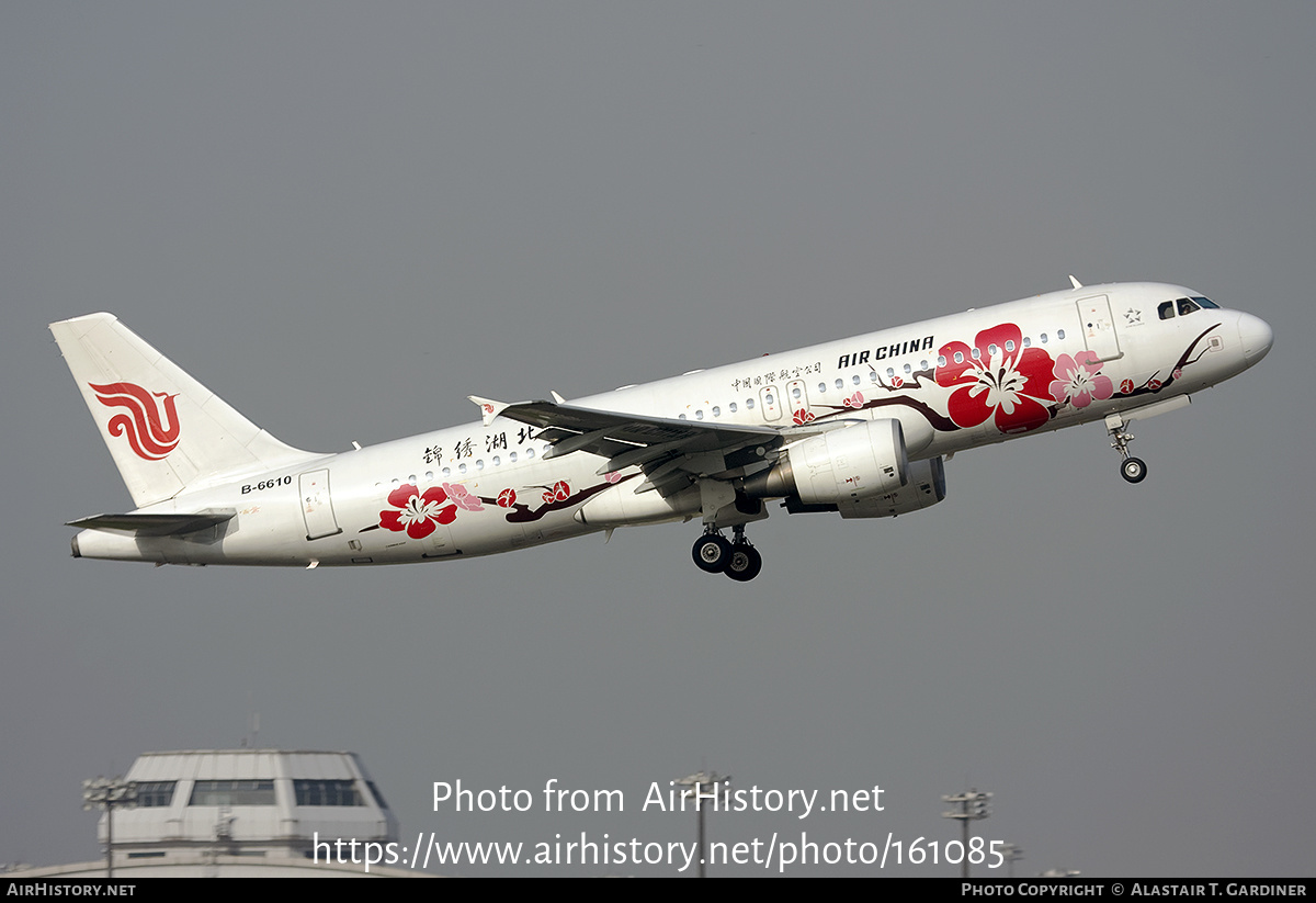 Aircraft Photo of B-6610 | Airbus A320-214 | Air China | AirHistory.net #161085