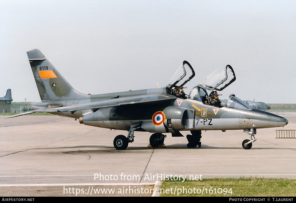 Aircraft Photo of E119 | Dassault-Dornier Alpha Jet E | France - Air Force | AirHistory.net #161094