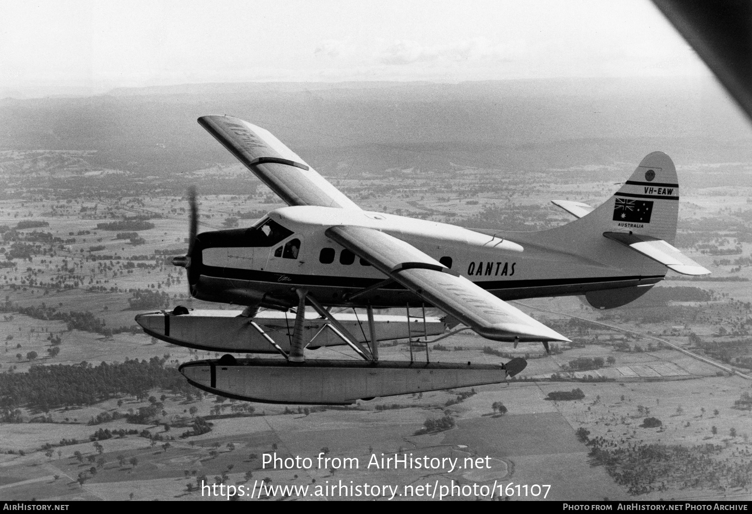 Aircraft Photo of VH-EAW | De Havilland Canada DHC-3 Otter | Qantas | AirHistory.net #161107