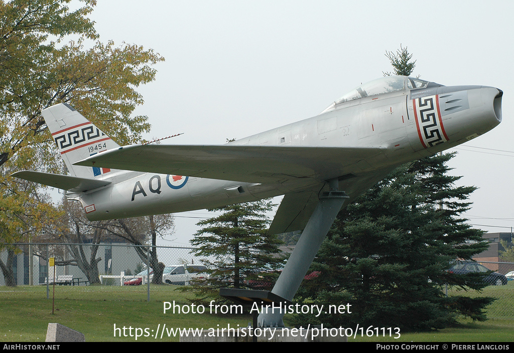 Aircraft Photo of 19454 | Canadair CL-13B Sabre 6 | Canada - Air Force | AirHistory.net #161113