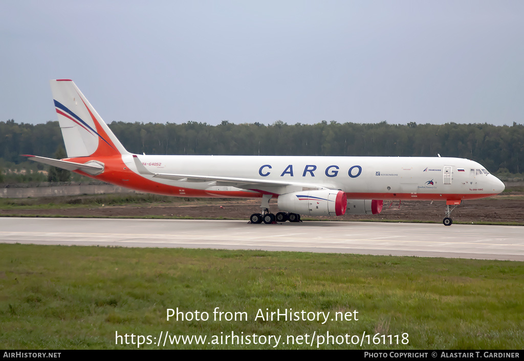 Aircraft Photo of RA-64052 | Tupolev Tu-204-100S (Tu-204C) | Transaero Airlines Cargo | AirHistory.net #161118