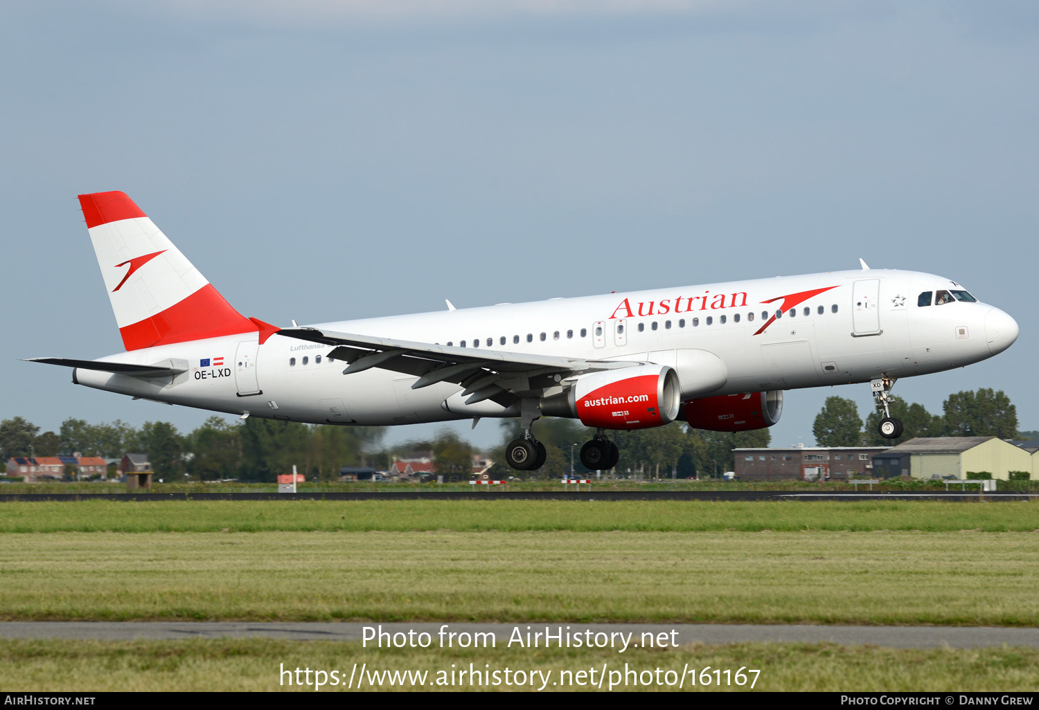 Aircraft Photo of OE-LXD | Airbus A320-216 | Austrian Airlines | AirHistory.net #161167