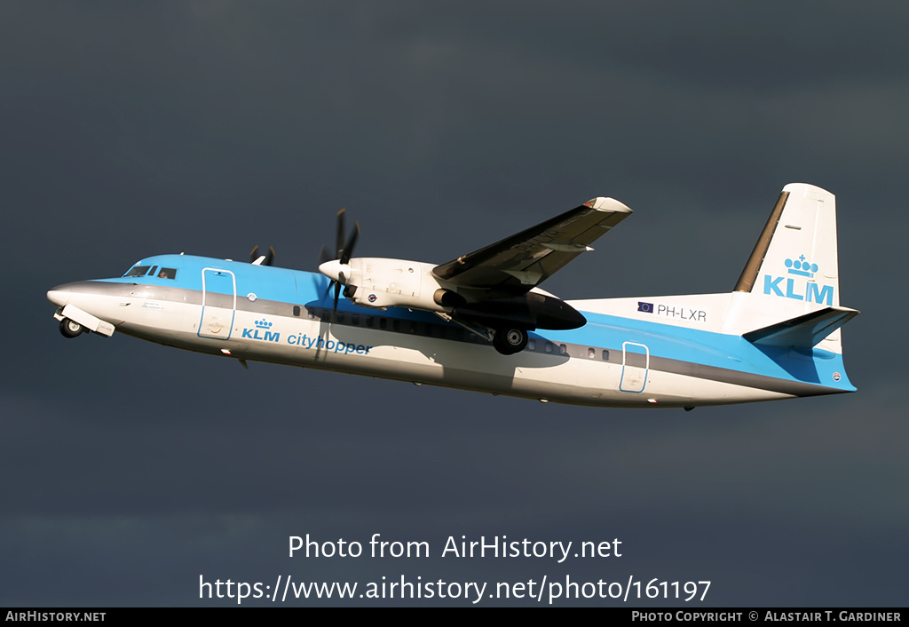 Aircraft Photo of PH-LXR | Fokker 50 | KLM Cityhopper | AirHistory.net #161197