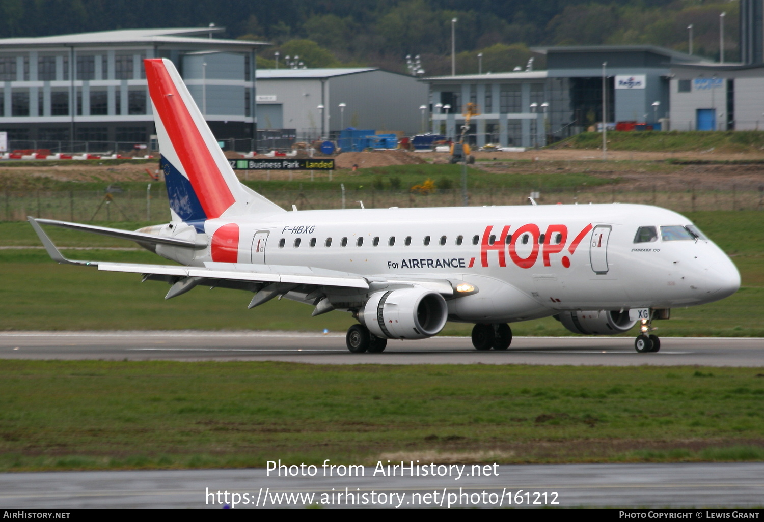 Aircraft Photo of F-HBXG | Embraer 170STD (ERJ-170-100STD) | Hop! | AirHistory.net #161212