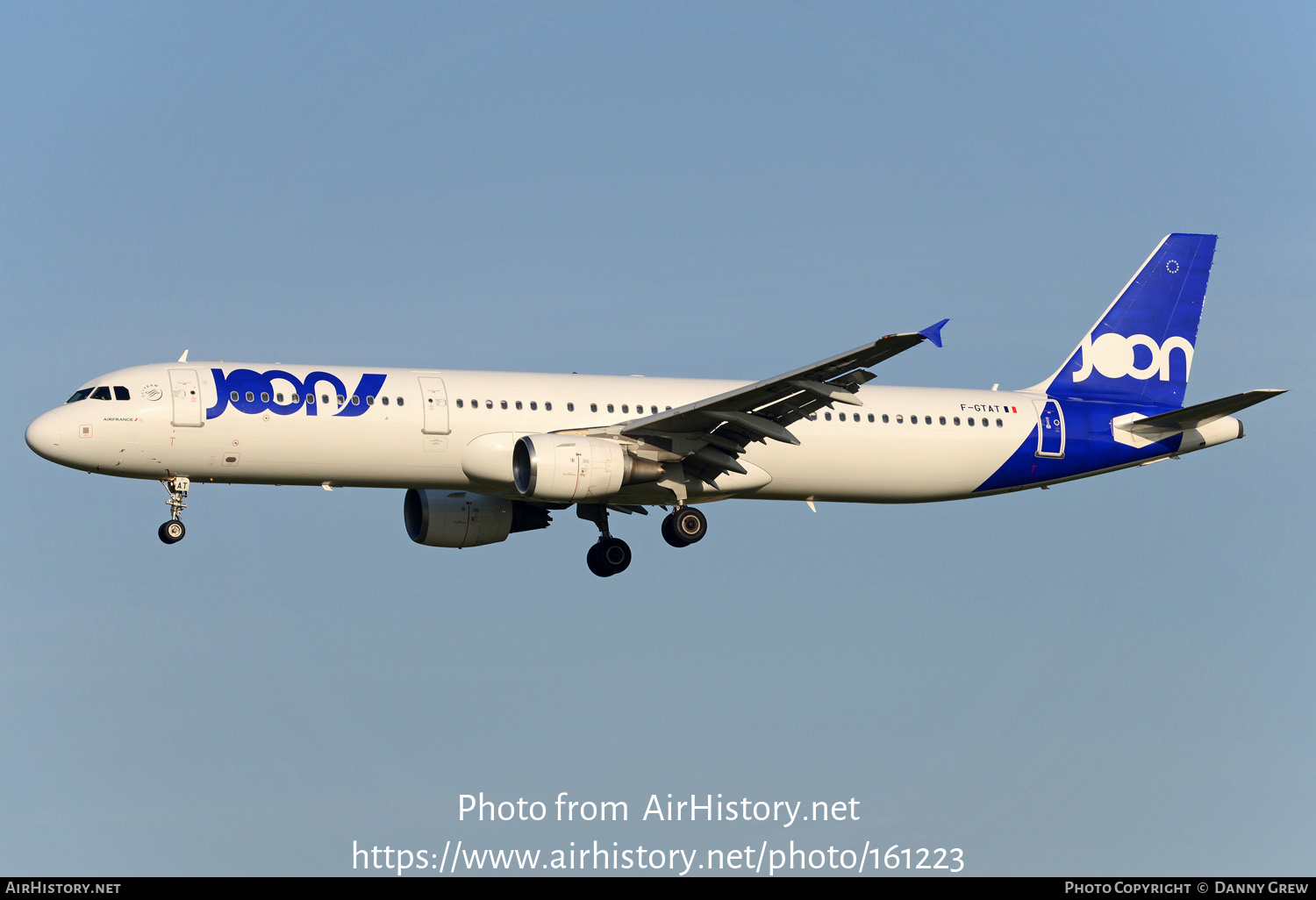 Aircraft Photo of F-GTAT | Airbus A321-211 | Joon | AirHistory.net #161223