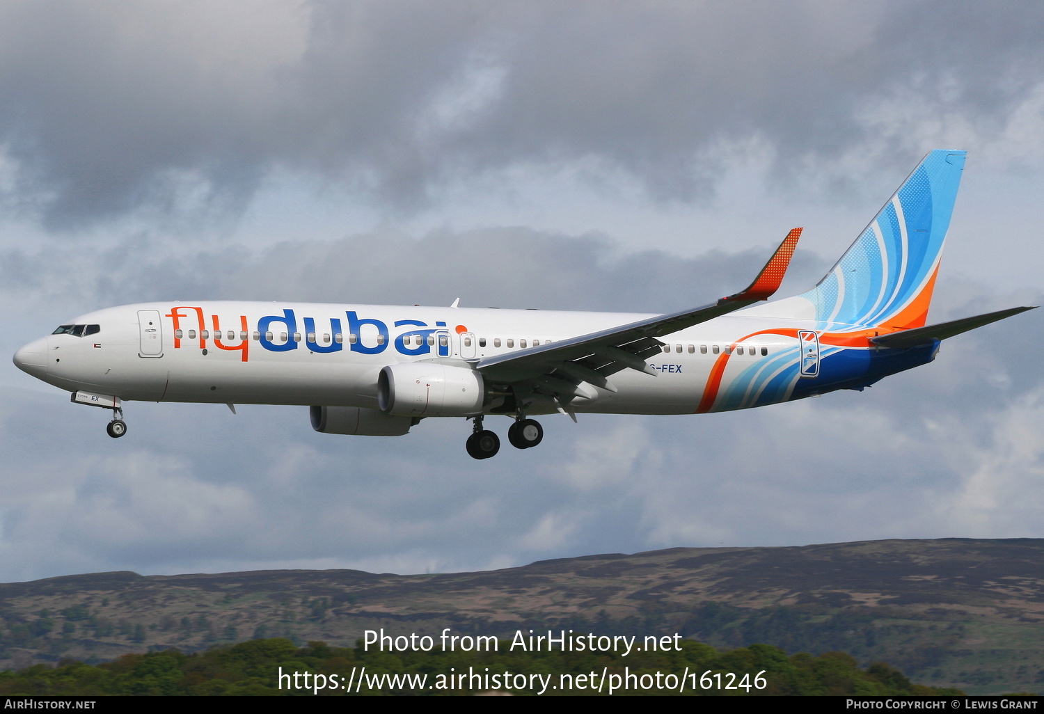 Aircraft Photo of A6-FEX | Boeing 737-8KN | Flydubai | AirHistory.net #161246