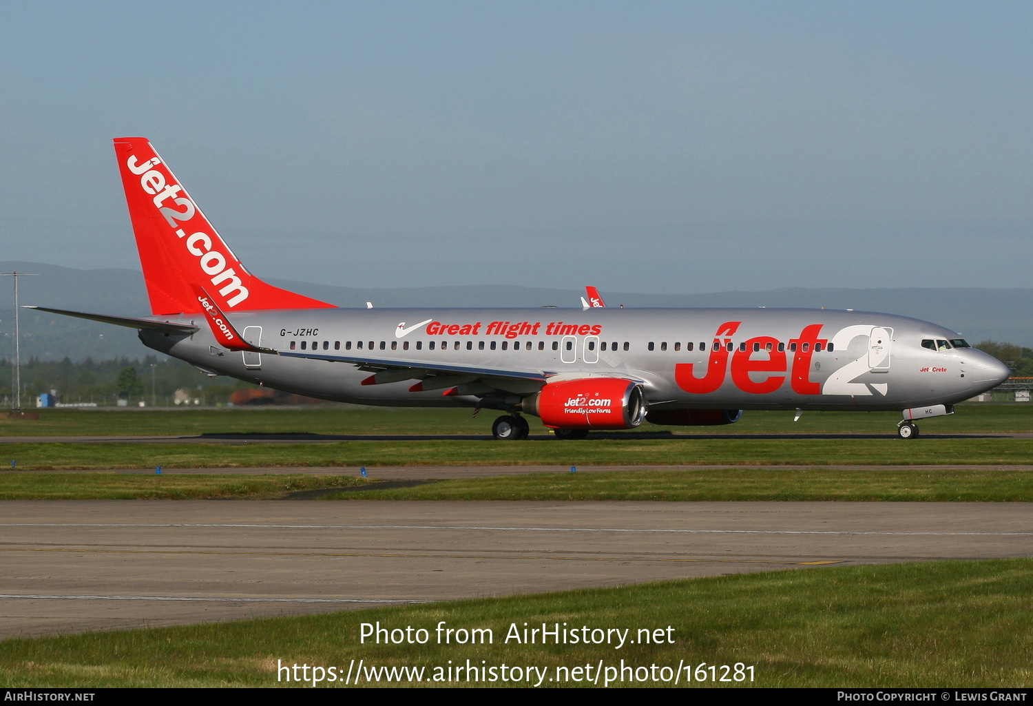 Aircraft Photo of G-JZHC | Boeing 737-8K5 | Jet2 | AirHistory.net #161281