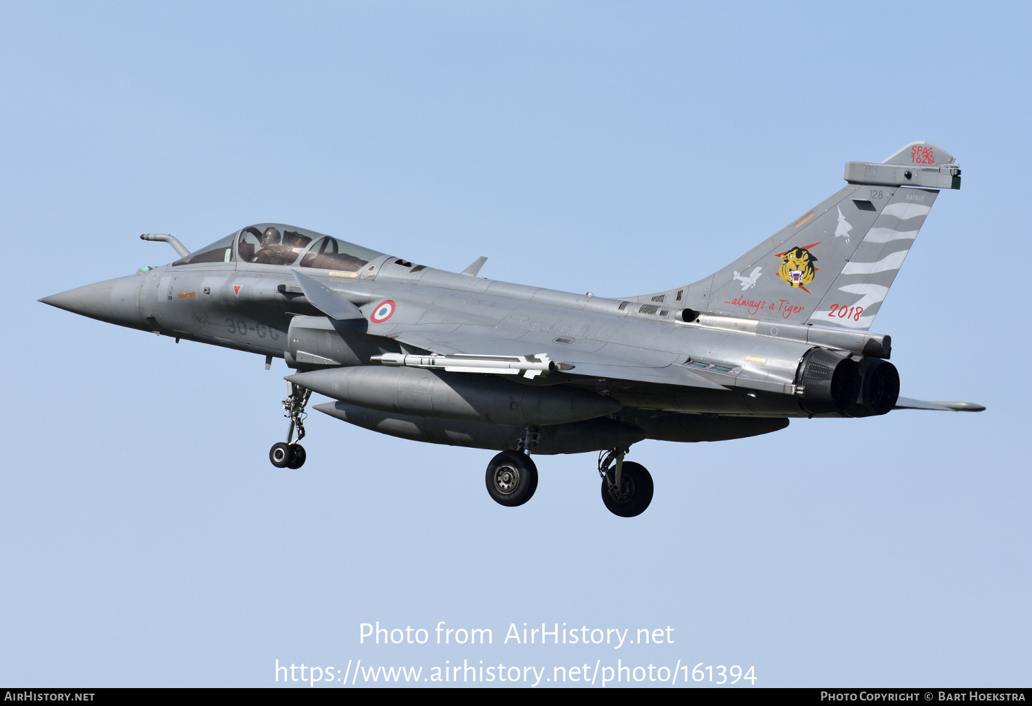 Aircraft Photo of 128 | Dassault Rafale C | France - Air Force | AirHistory.net #161394